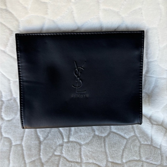 Yves Saint Laurent Handbags - Yves Saint Laurent Black Cosmetic Bag